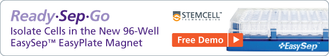Free Demo: Isolate Cells in the New 96-Well EasySep™ EasyPlate Magnet